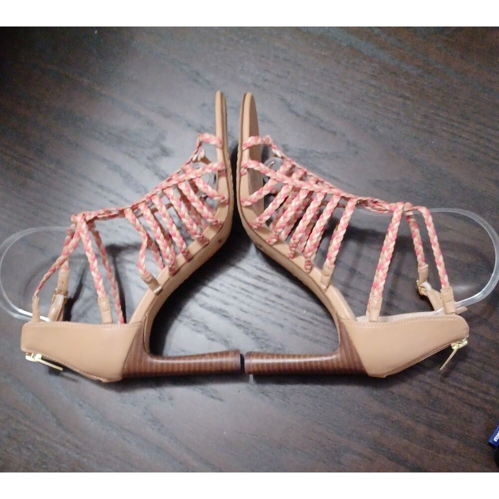 Vince Camuto Women's Ariah Braided Strappy Heeled Sandals Size 9 - Picture 5 of 9